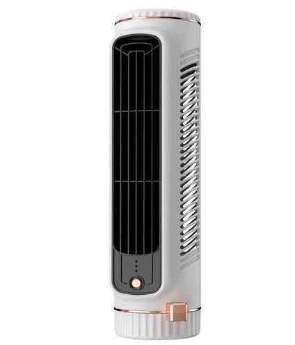 USB Rechargeable Desktop Standing Fan – Quiet 3-Speed Adjustable Table Fan for Office, Home & Study