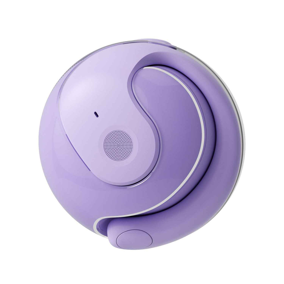 Small Coconut Ball Open-Ear Bluetooth Headset – Sports Ear Hook Headphones with Low Latency