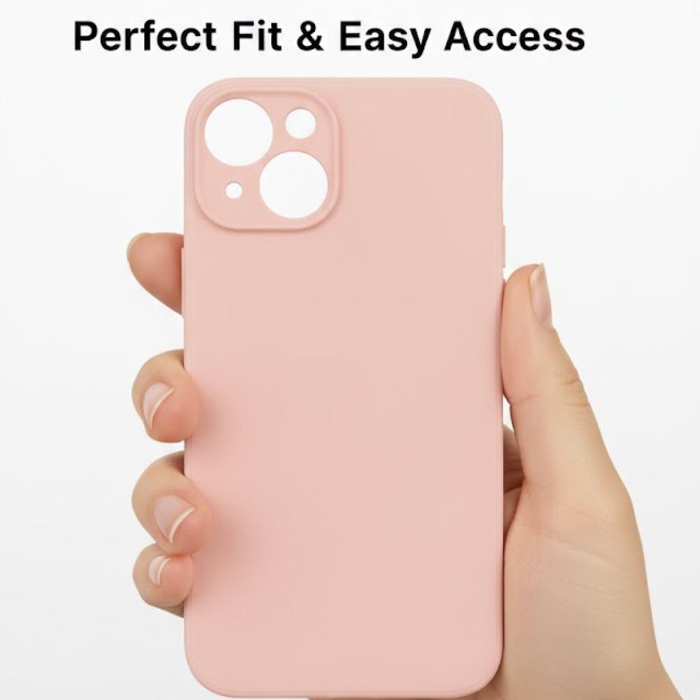 iPhone 14 Case with MagSafe, Clear Light Pink Matte Shockproof Slim Phone Case for iPhone 14 with Camera Protection