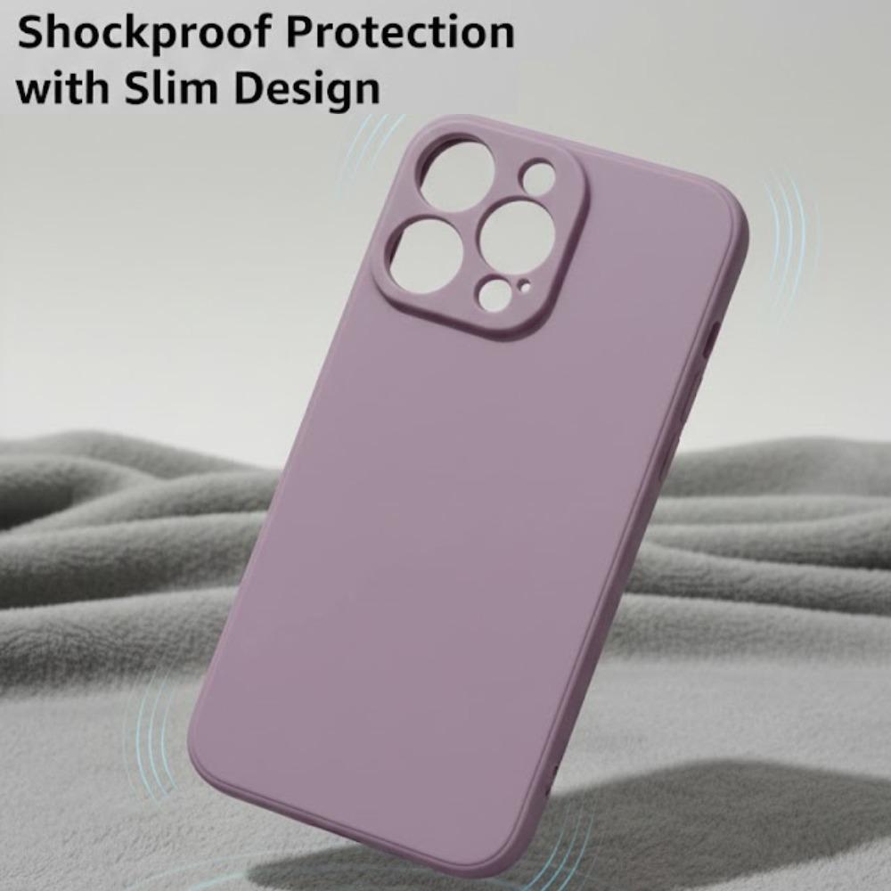 iPhone 15 Pro Max Case with MagSafe, Clear Purple Matte Shockproof Slim Phone Case for iPhone 15, Matte Protective Cover with Camera Protection