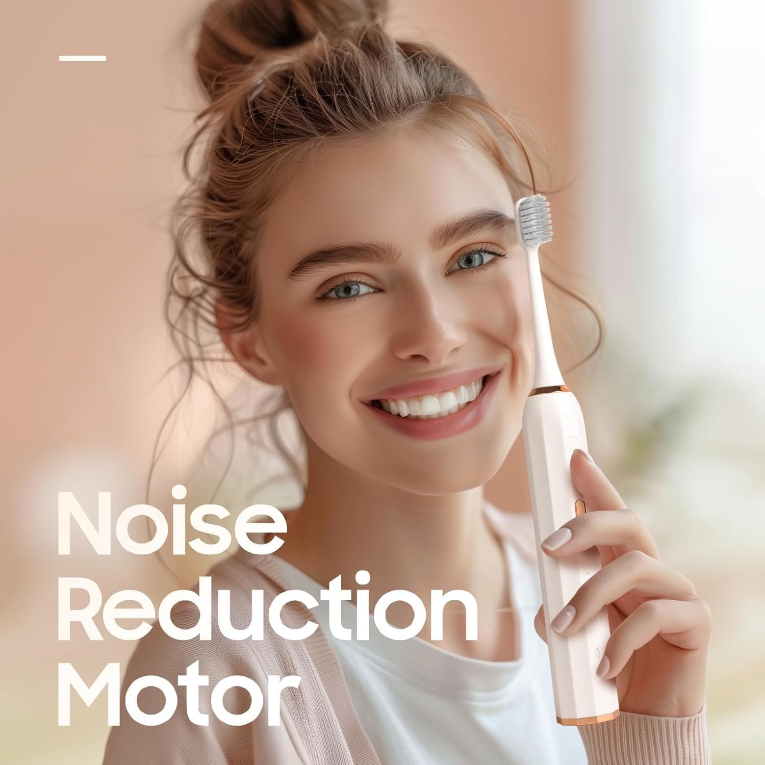 Sonic Electric Toothbrush for Adults – Rechargeable Ultrasonic Toothbrush