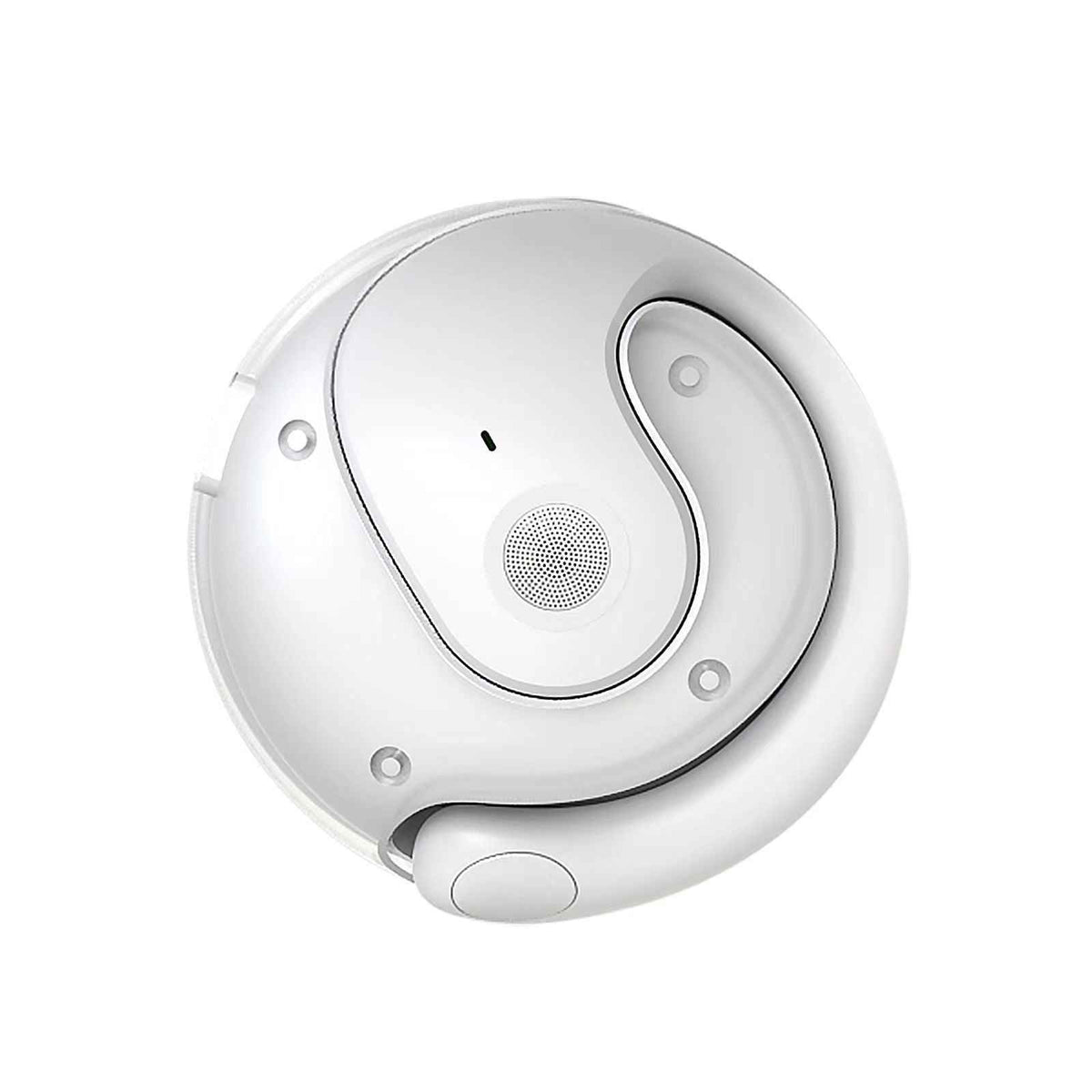 Small Coconut Ball Open-Ear Bluetooth Headset – Sports Ear Hook Headphones with Low Latency